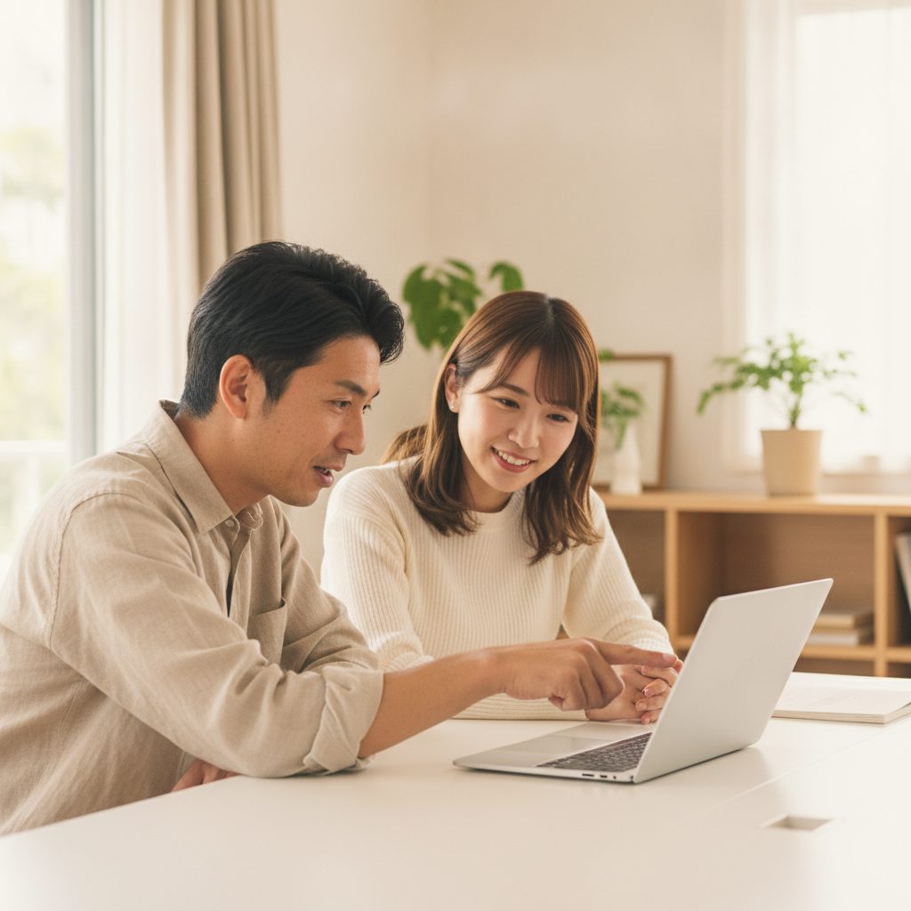 学んだ設定を同僚に配って、一緒に動かしているところ