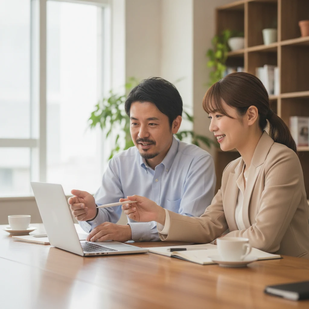 導入を検討する主宰者と担当者